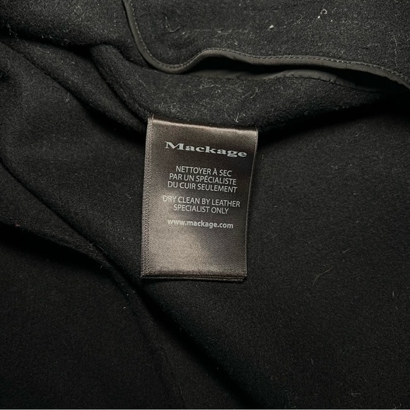 MACKAGE WOOL TRENCH JACKET WITH TIE - Picture 11 of 12